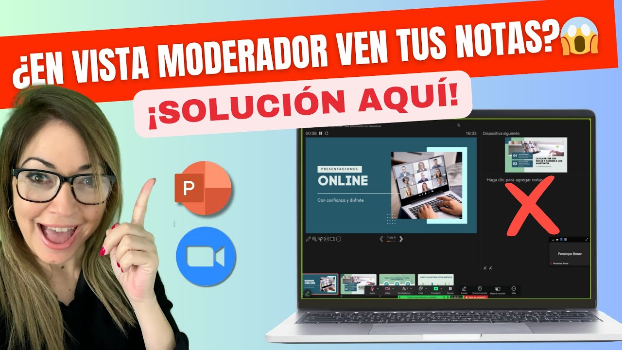 TRUCO para ver tus notas en PowerPoint mientras presentas en Zoom💯
