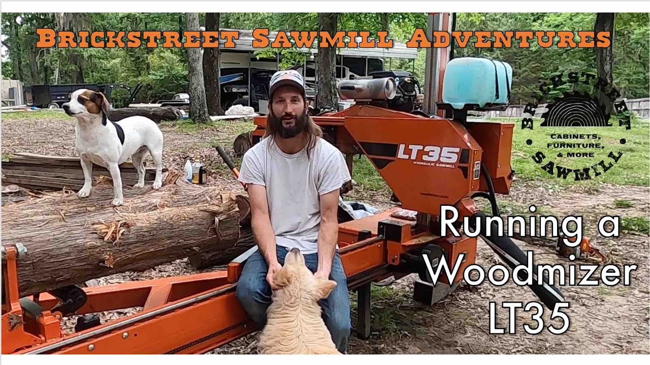 Эксплуатация гидравлической лесопилки Woodmizer LT35