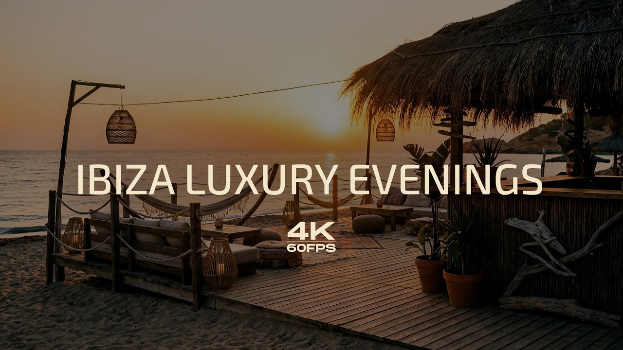 Ibiza Luxury Evenings | Chillout Beach Lounge & Mediterranean Sunset Vibes