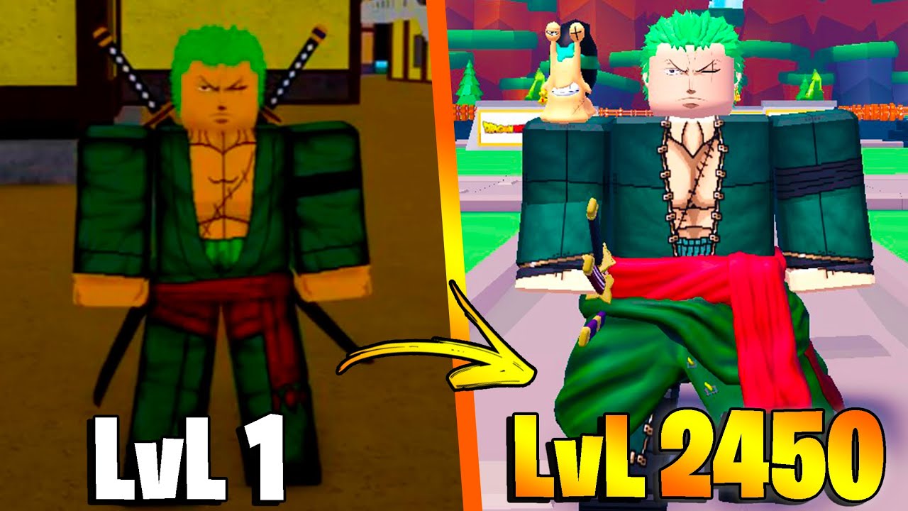 UPEI DO 1 AO 2450 SENDO O ZORO NO BLOX FRUITS!