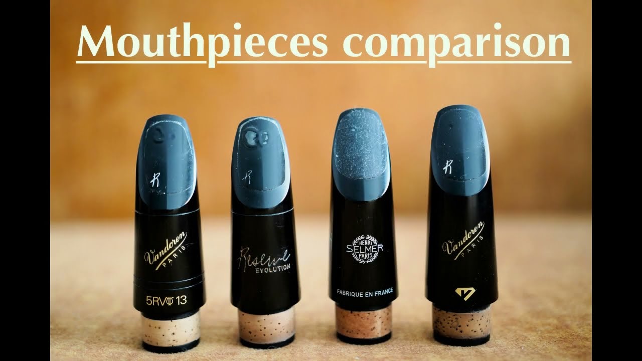 Mouthpieces comparison (5RV Lyre, Reserve Evolution, Selmer Focus, BD5)