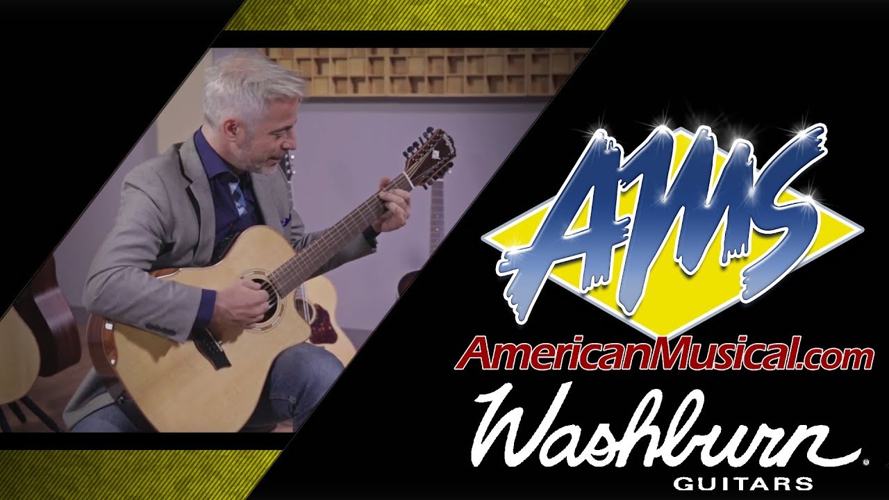 Washburn Comfort Series G15SCE 12 Demo - American Musical Supply