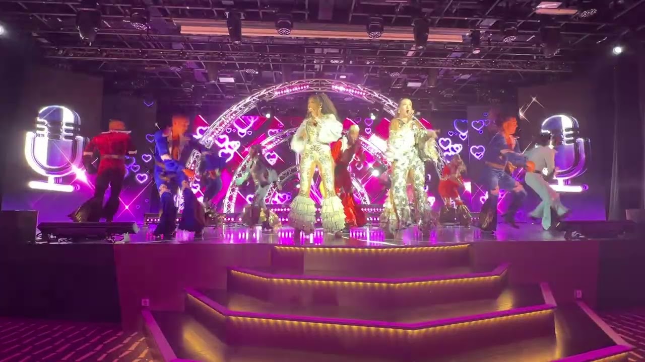 Songbook Abba tribute show aboard the MSC Virtuosa Cruise Ship (Part 2)