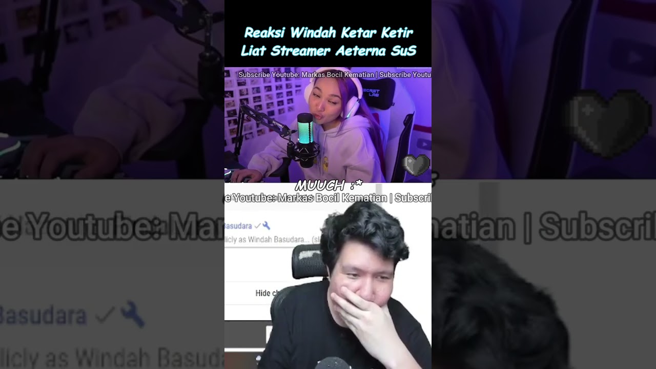 Reaksi Windah Ketar Ketir Liat Streamer Aeterna SuS !!
