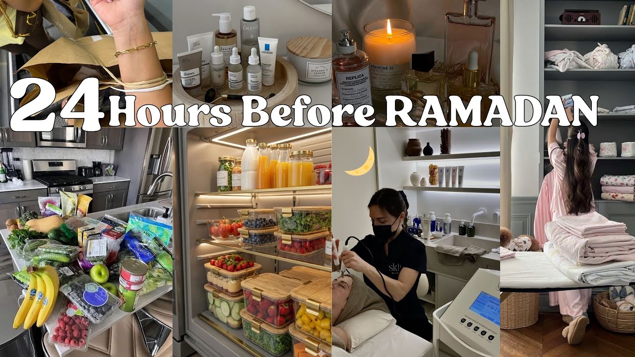 Ramadan Preps Vlog : shopping 🛍️ + cleaning 🧼 + salon 💆🏻‍♀️💅🏻