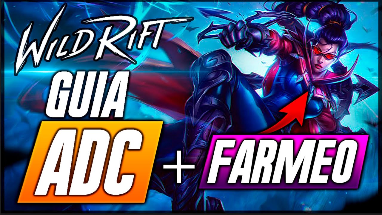 COMO JUGAR (ADC) en WILD RIFT Y FARMEAR BIEN!! ☄️ - Nicopetas