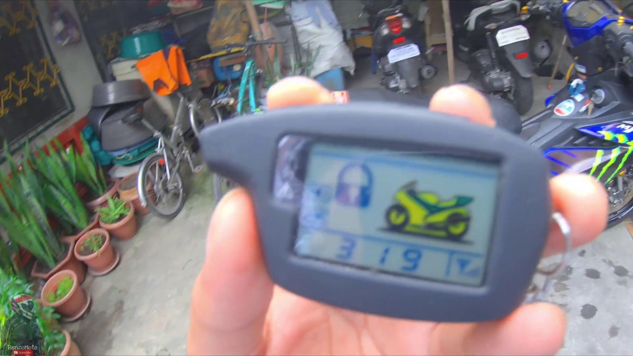 Best Two Way Alarm installed on my YAMAHA SNIPER 150