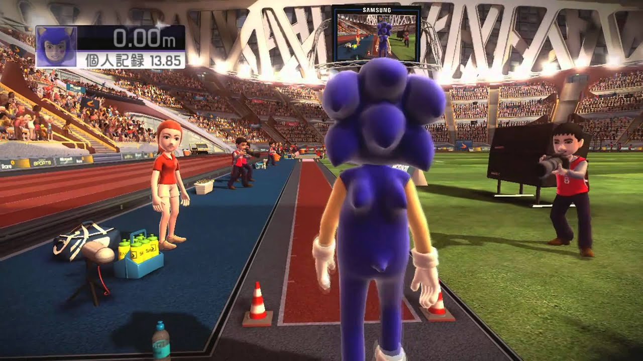 Kinectスポーツ 陸上 難易度チャンピオン (Champion difficulty)