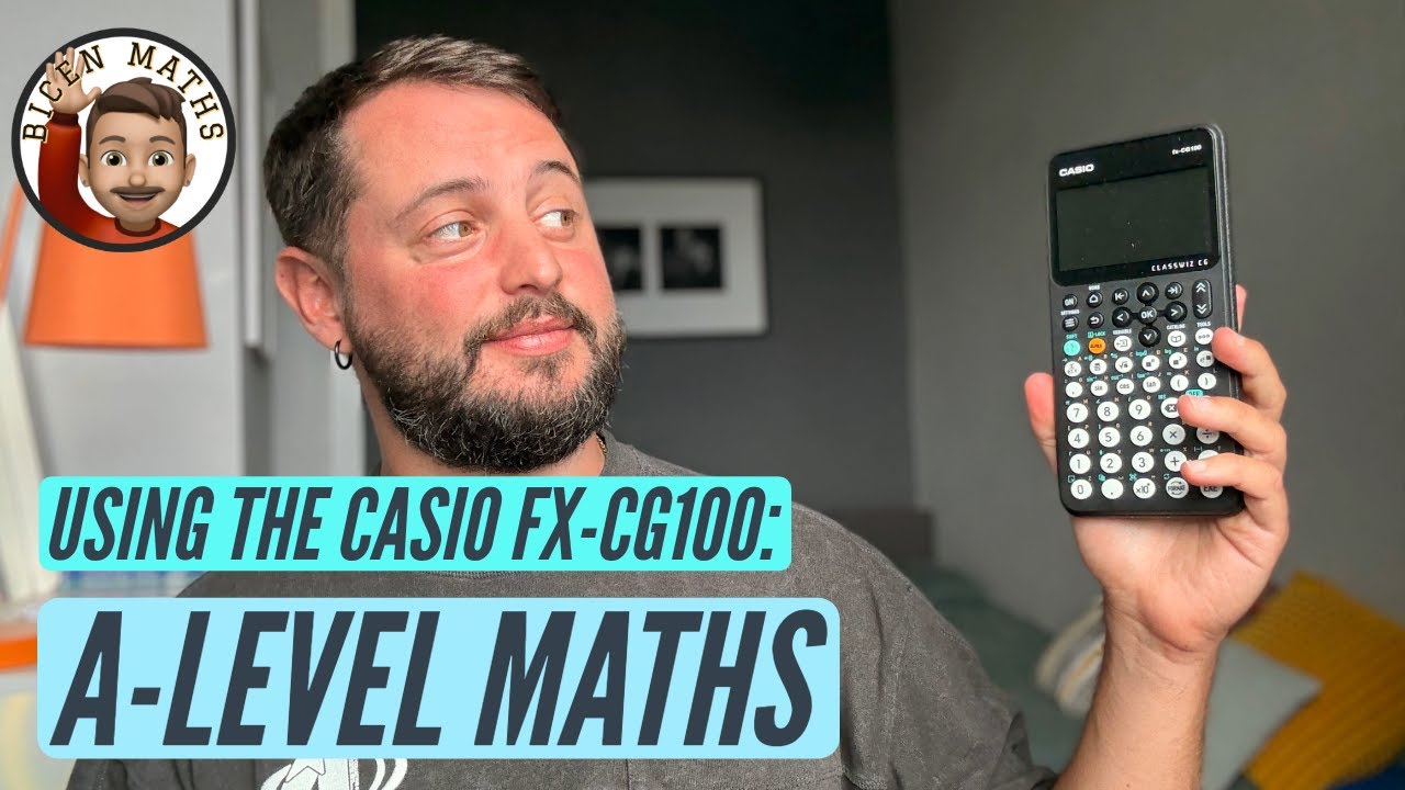 A-Level Maths • How to use the Casio fx-CG100 Graphics Calculator