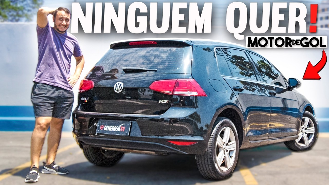 VOLKSWAGEN GOLF: BARATO de MANTER e AINDA HUMILHA OS RIVAIS POR MENOS do que VOCE IMAGINA👀