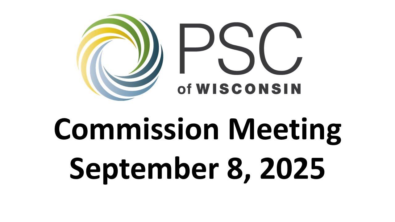 PSC Commission Meeting 9/8/2025