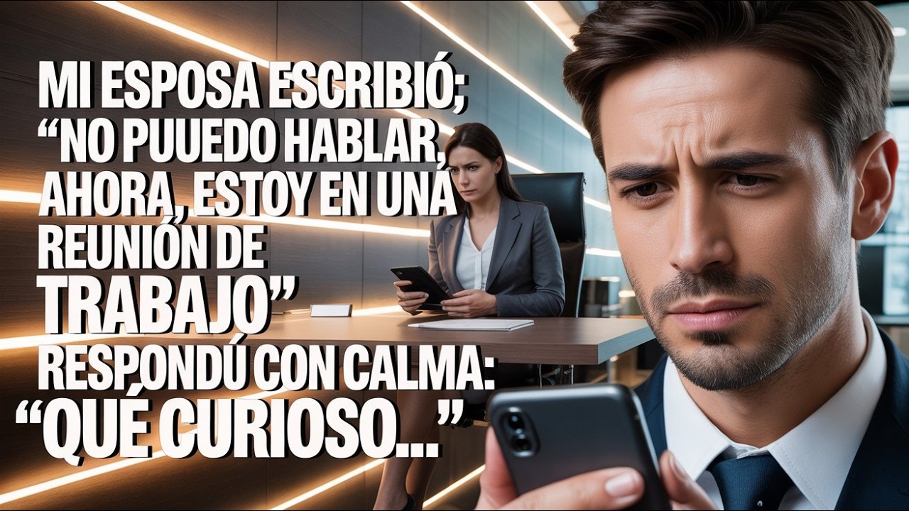 «Mi esposa escribió ‘No puedo hablar ahora, estoy en una reunión de trabajo’ — respondí con calma ‘Q