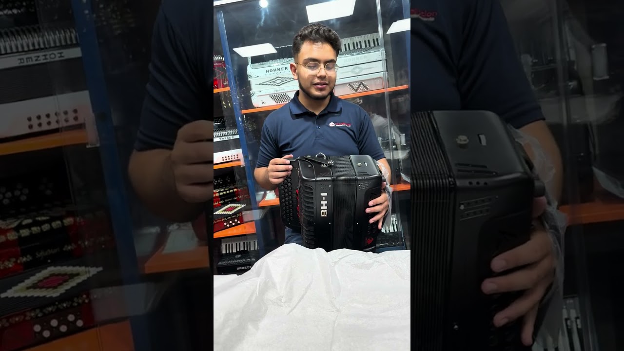 Testing Hohner accordion one of the top-of-the-line ￼