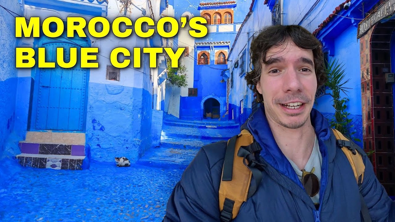 Я посетила Голубой город Марокко 🇲🇦