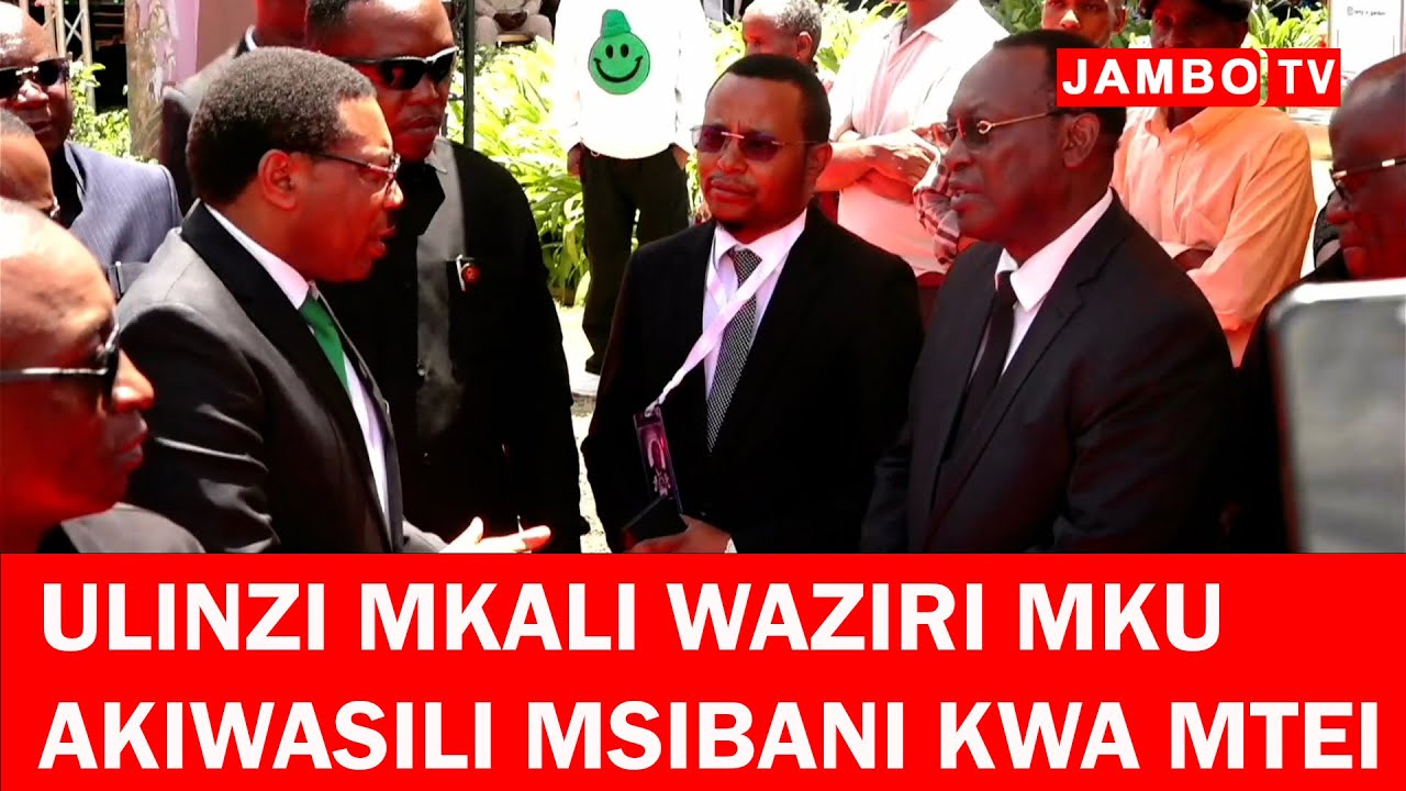 ULINZI MKALI WAZIRI MKUU AKIWASILI MSIBANI KWA MUASISI WA CHADEMA /HECHE ,MBOWE,MNYIKA WAPO