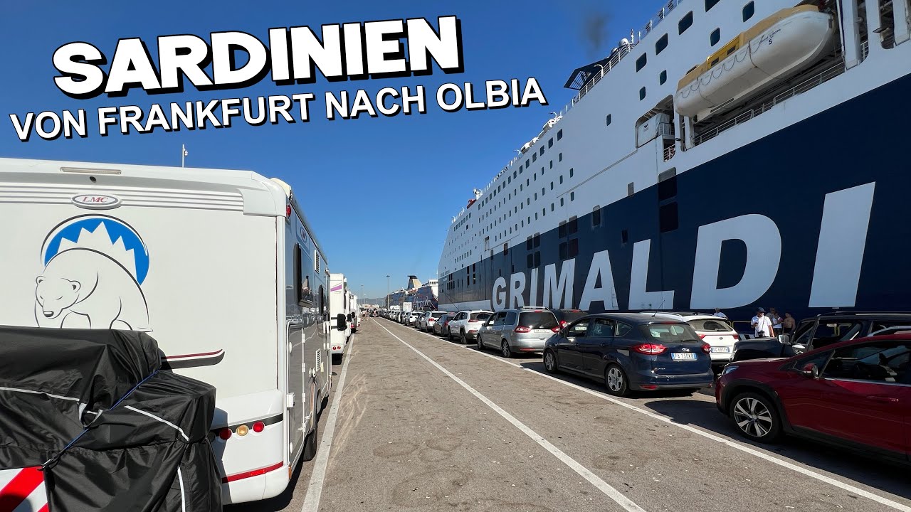 Roadtrip Sardinien 🇮🇹: Von Frankfurt über die Alpen nach Olbia