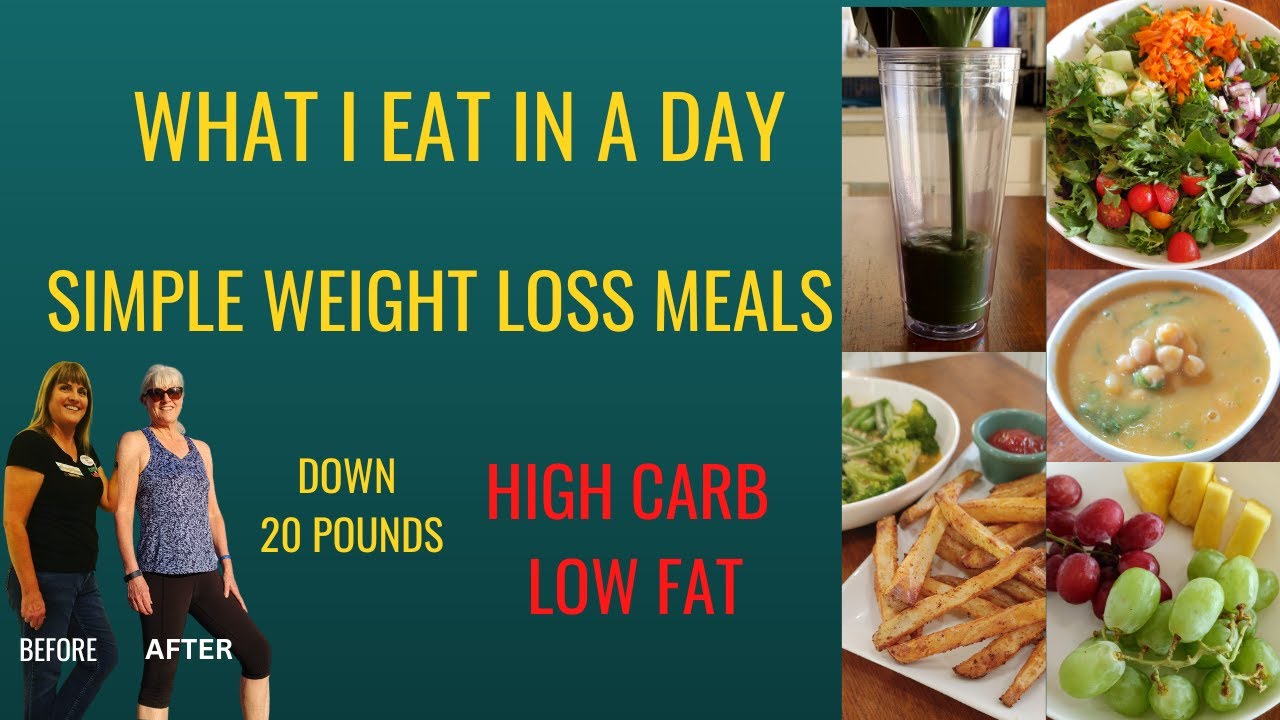 What I Eat In A Day Simple Weight Loss Meals / HCLF/GF
