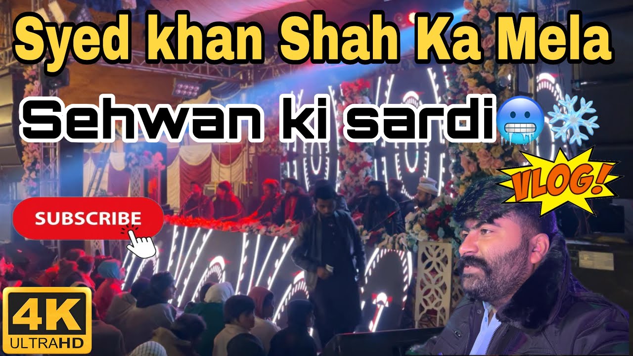 Syed Khan Shah Ka Mela Sehwan ki Sardi❄️🥶#trending #mela #21rajab #sehwanshareef #melasehwan
