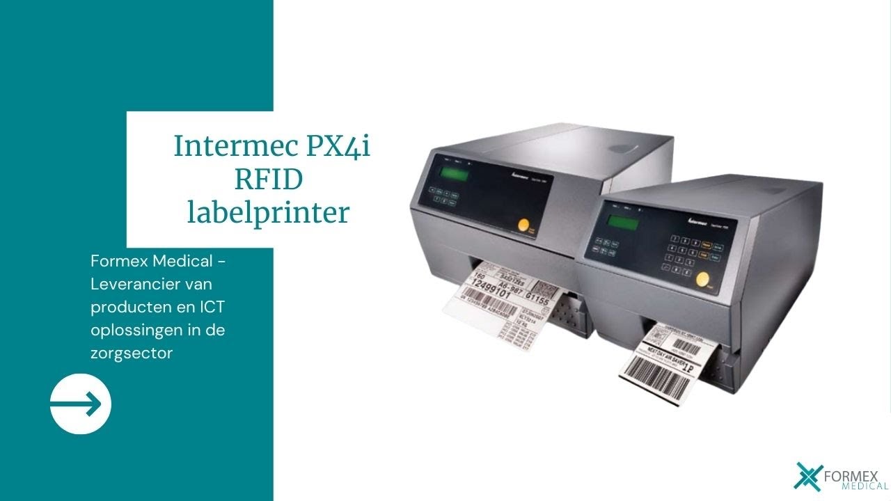 Formex Medical - Intermec PX4i RFID Hoogwaardige labelprinter