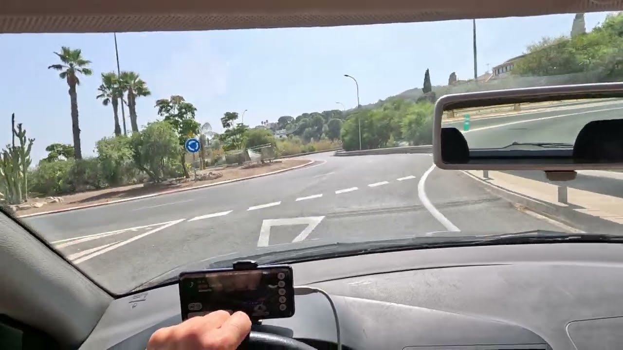 12 AGOSTO 2023 S Ruta carretera Autovía A44 A7 Granada - Playa de la Alberquilla Nerja Parte 2