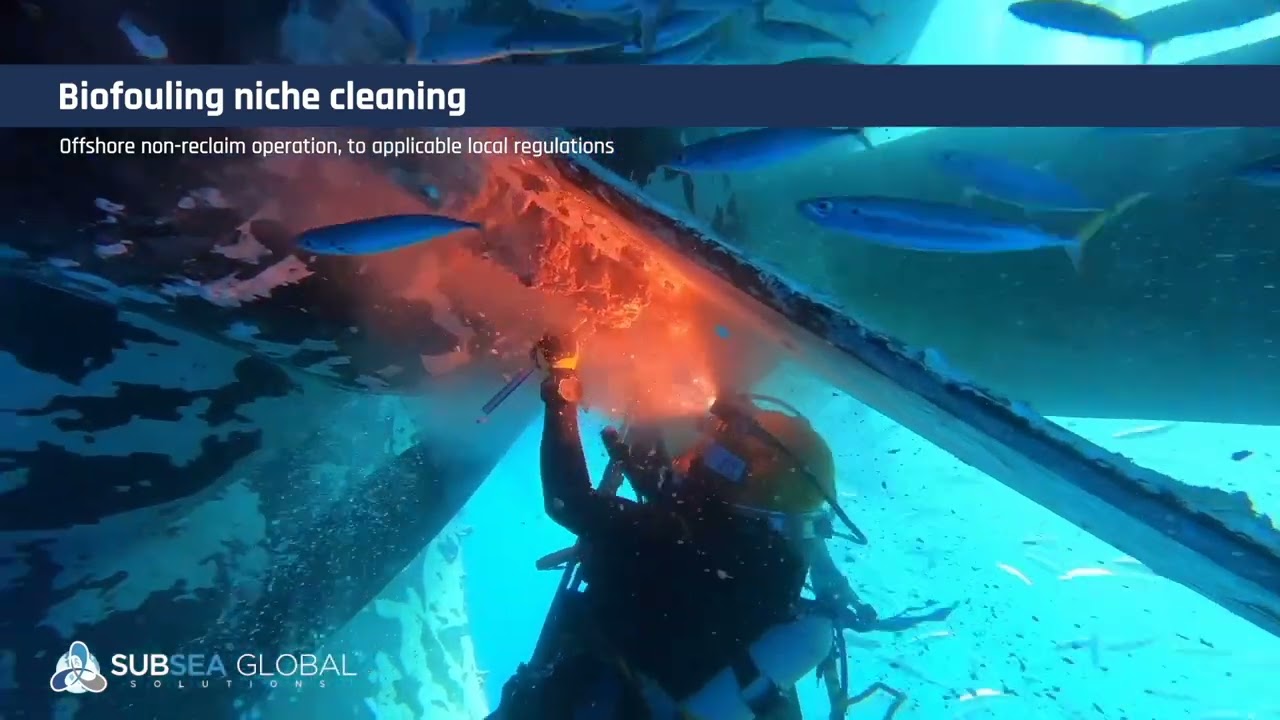 Offshore Asset Maintenance, biofouling and repositioning support - Subsea Global Solutions