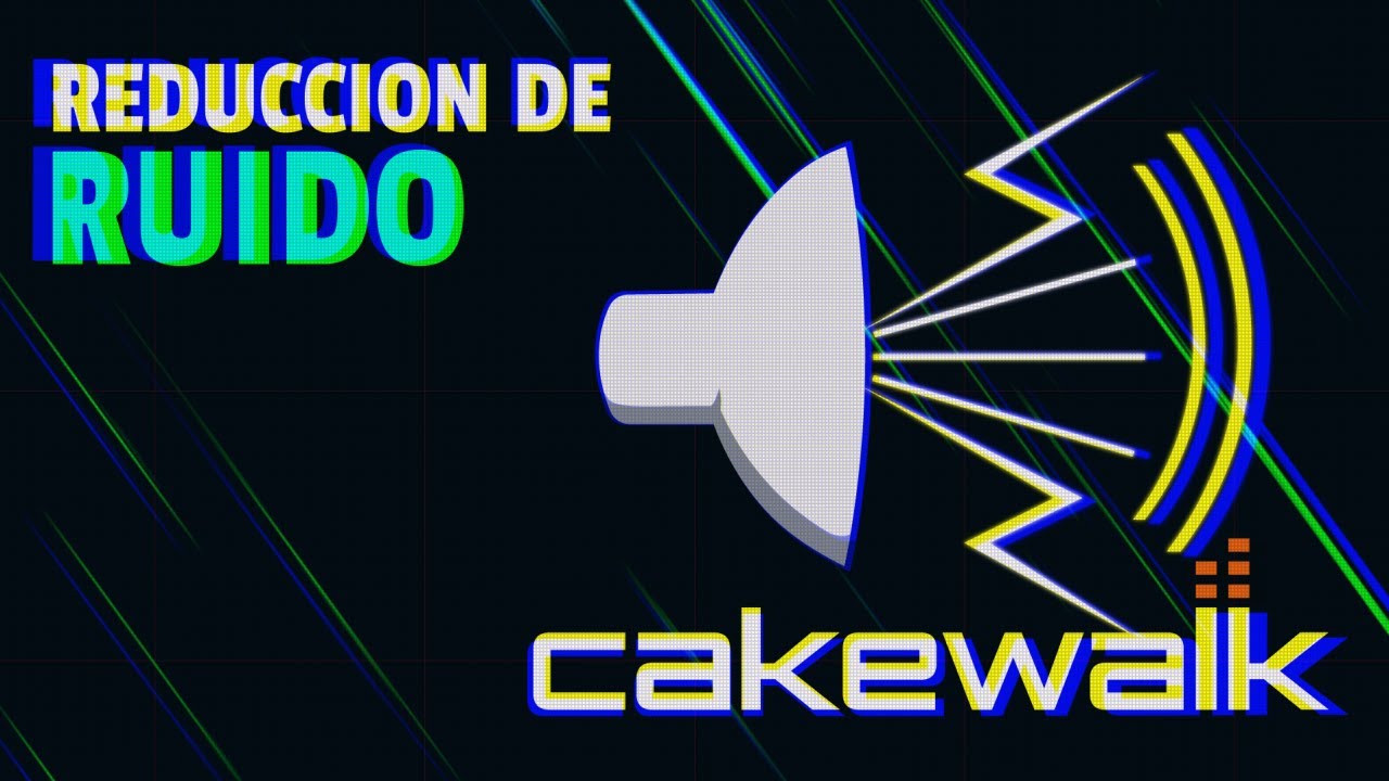 🔊😵 Reducción de ruido en el micrófono con Cakewalk 🔊😵