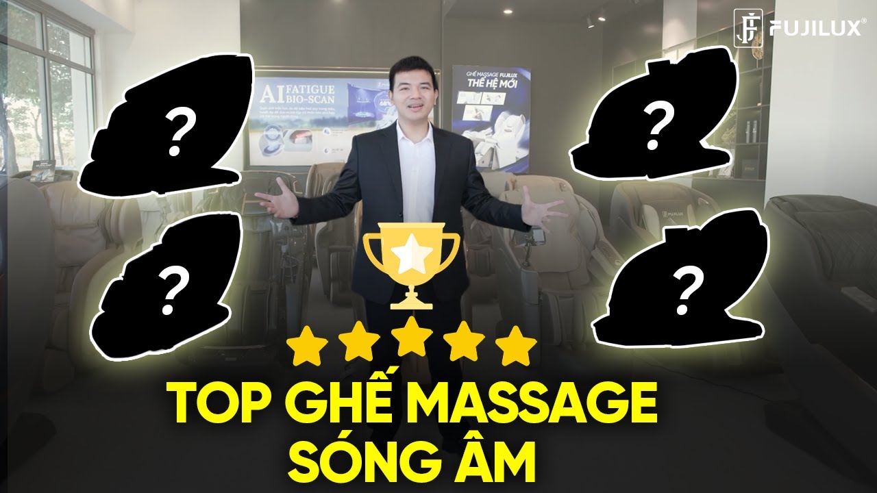 Top những chiếc ghế massage đáng sở hữu năm 2026