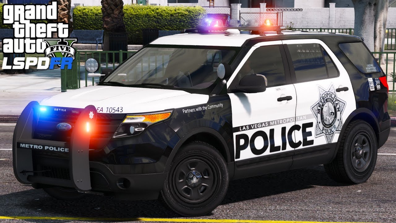 GTA 5 LSPDFR Police Mod 464 Las Vegas Metropolitan Police Department Crazy Night On The Vegas Strip