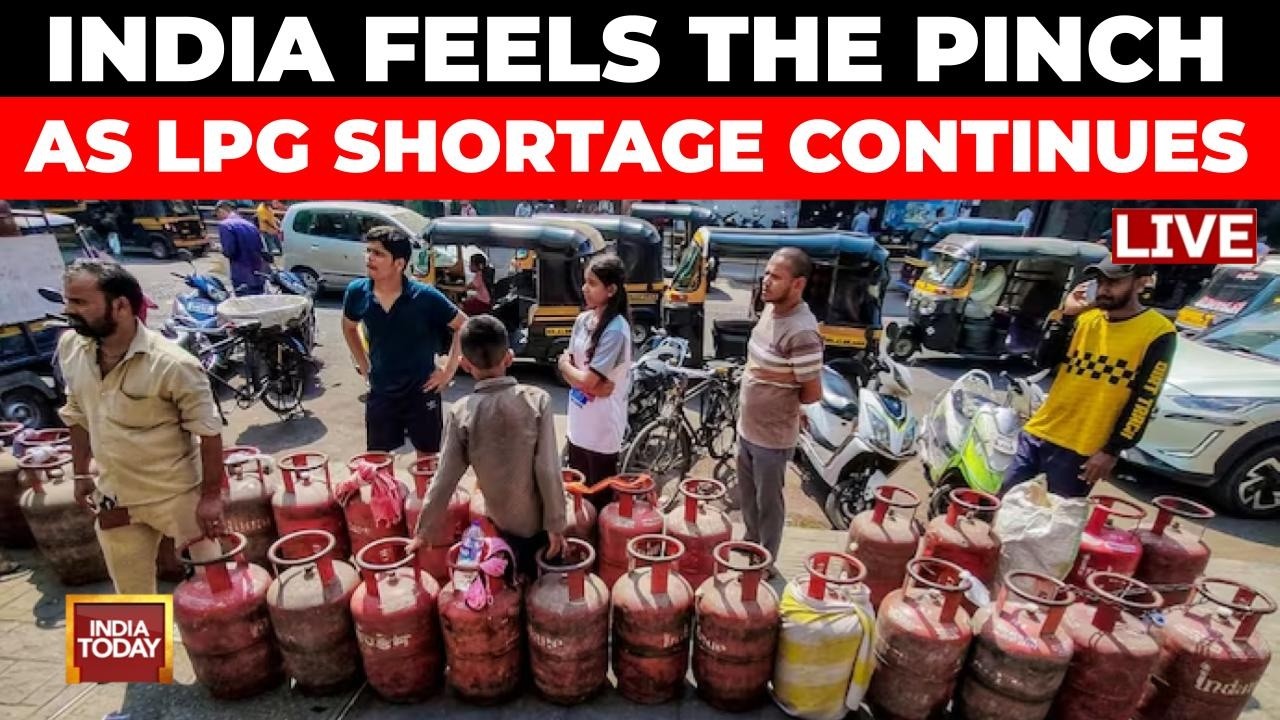 LIVE: India Faces LPG Shortage | Strait of Hormuz Tensions | Fuel Crisis Update | Israel-Iran War