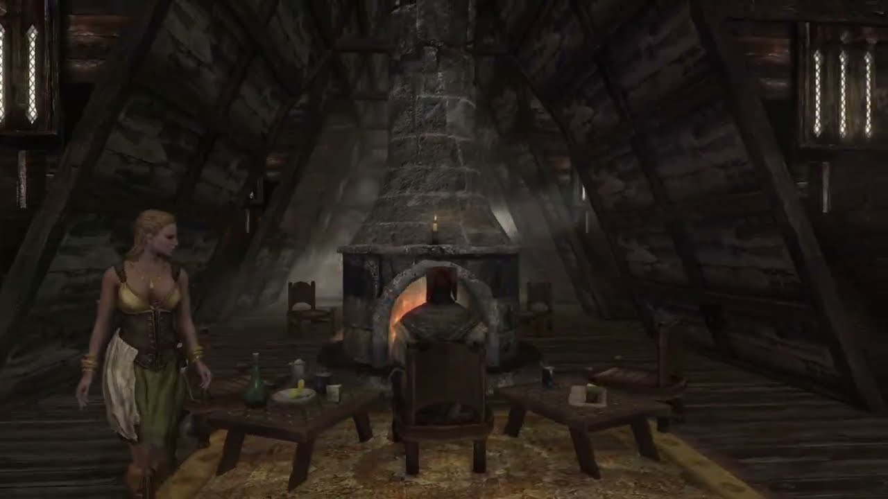 Skyrim Special Edition Windhelm Candlehearth Hall