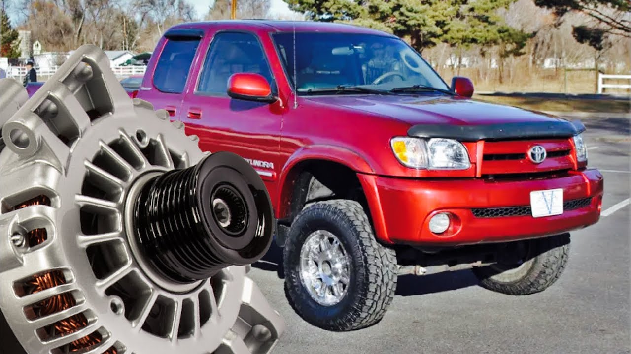 Замена генератора Toyota Tundra Sequoia [EASY] | Советы и рекомендации | 2UZ-FE 4.7L V8 2001 - 2007