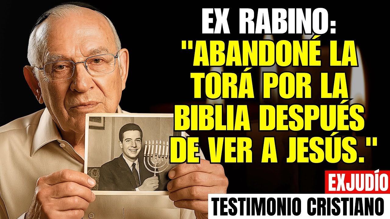 Rabino judío se convierte al cristianismo después de experiencia con Jesús TESTIMONIO CRISTIANO