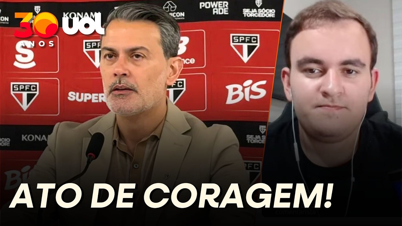 DIRIGENTE DO SÃO PAULO BANCA ROGER MACHADO APESAR DE REJEIÇÃO! GABRIEL SÁ CONTA BASTIDORES!