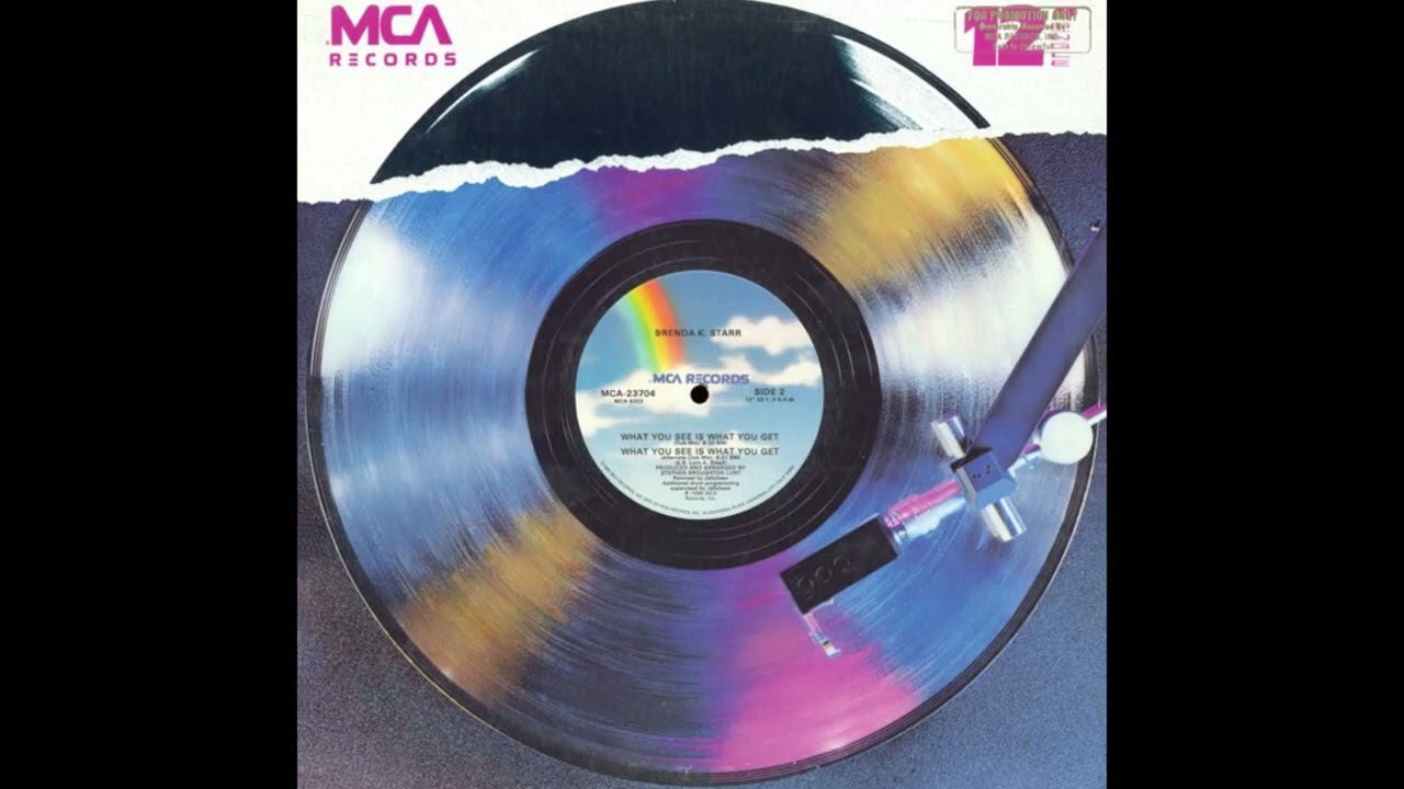 BRENDA K. STARR – "What You See Is What You Get" (Dub Mix) [1986]