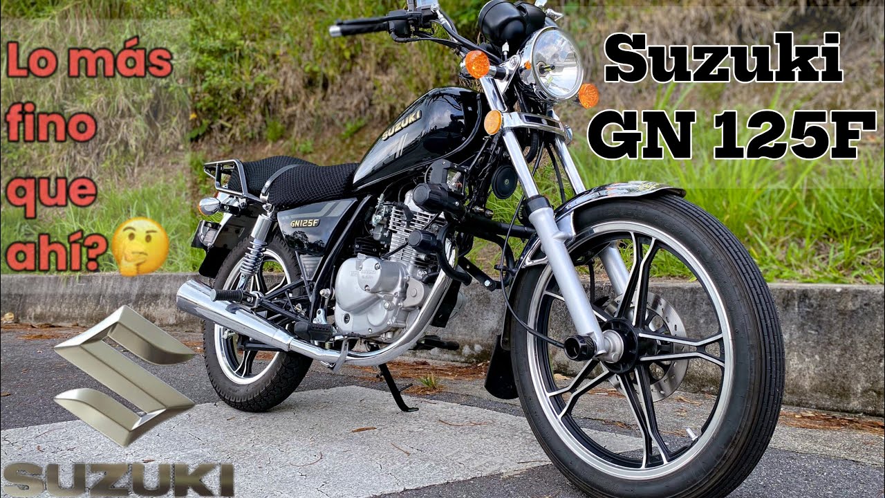 Suzuki GN125F/ una reliquia, lo mejor de su segmento🔥
