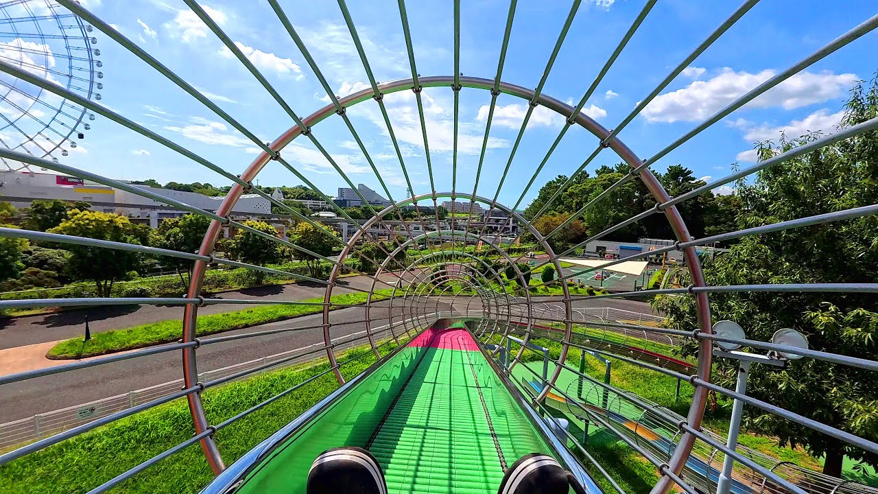 【大阪】やったねの木のローラーすべり台、その2【万博公園】【大阪府吹田市】