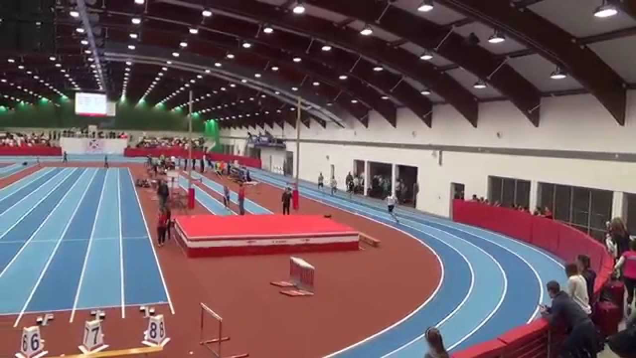 I Sprawdzian PZLA Spała - 400m M seria 1/6 (01.02.2015r)