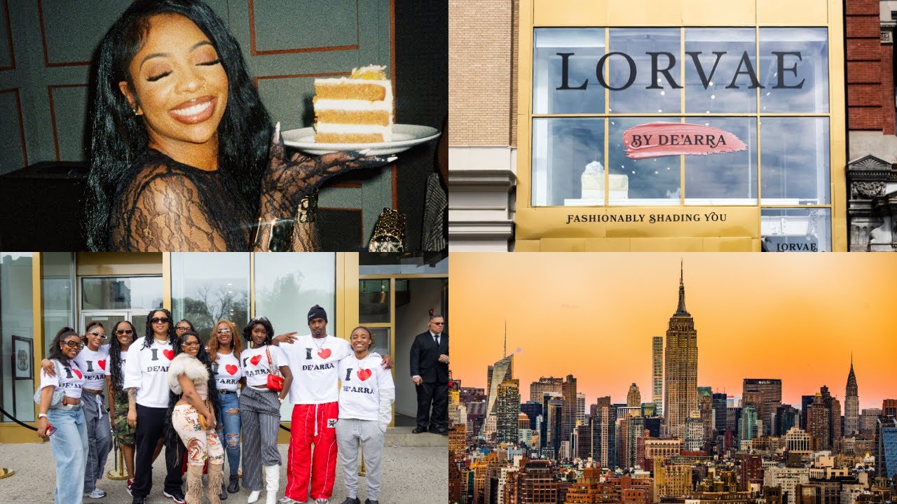 De’arra 29th Birthday, Lorvae NYC Store Opening, Surprise Private Dinner, and MORE | Life Lately