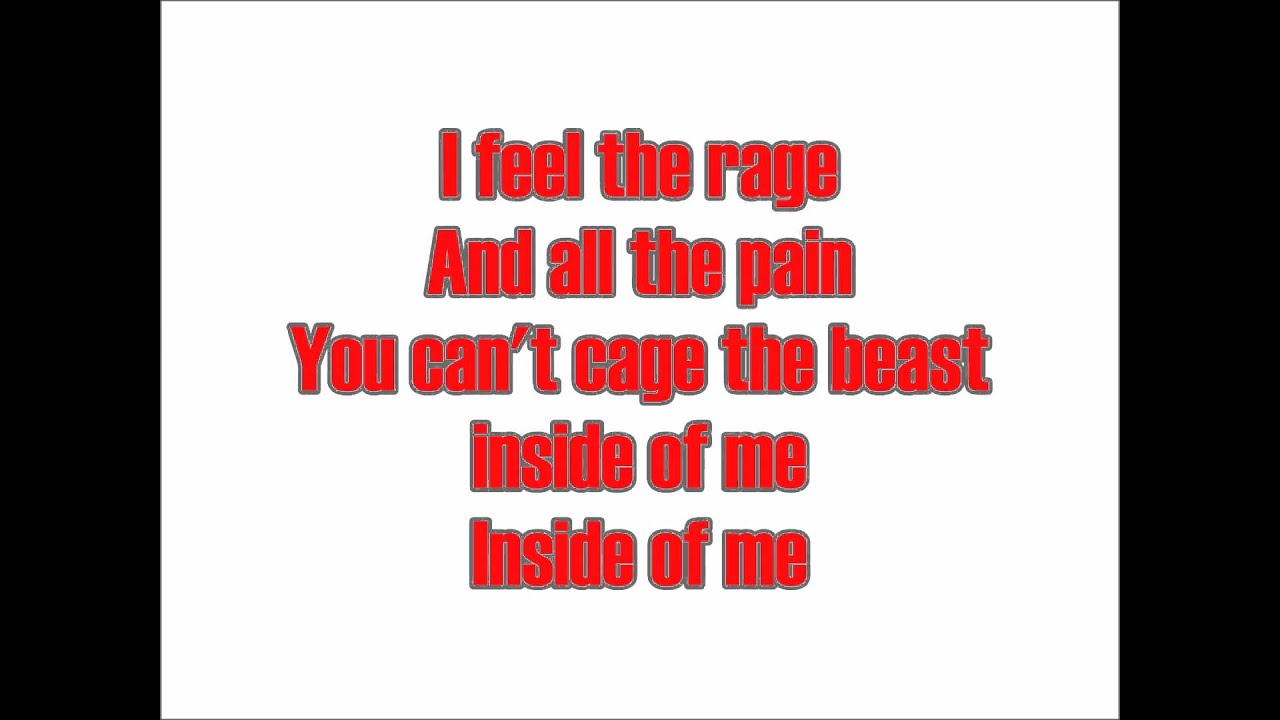 Adelitas Way - Cage The Beast (Lyrics)