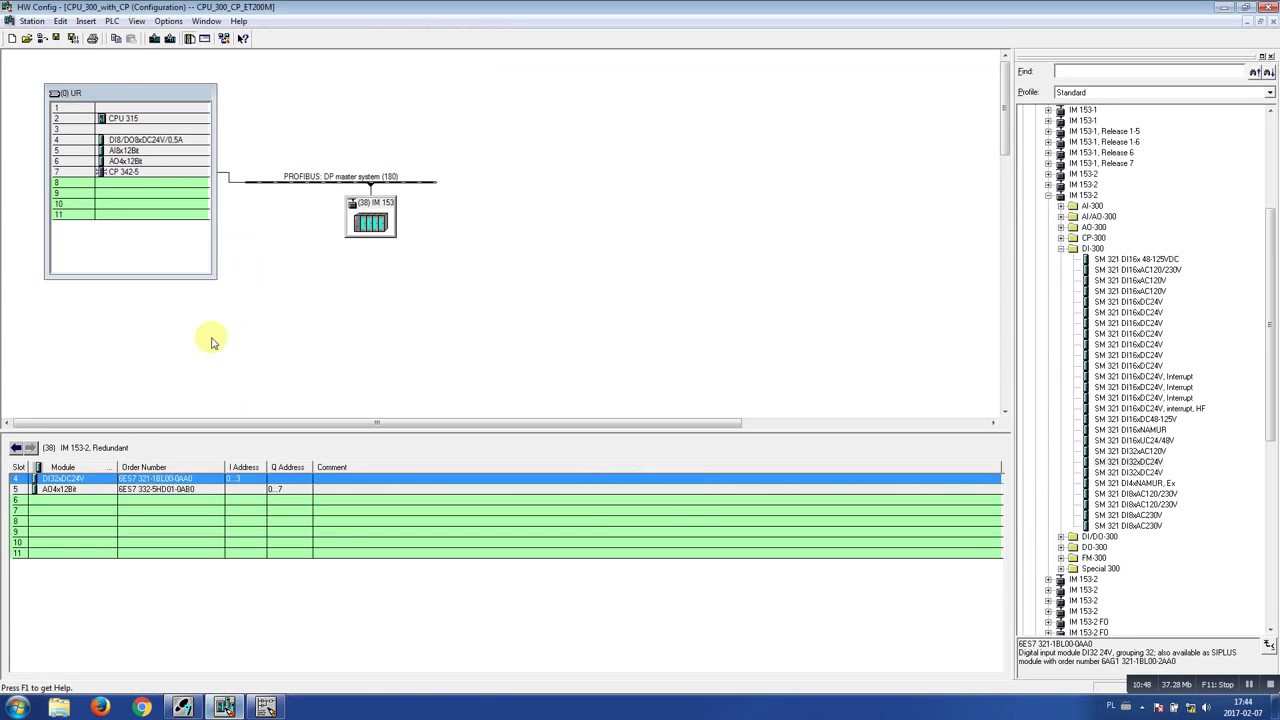 02  CPU 300 with CP      ET200M