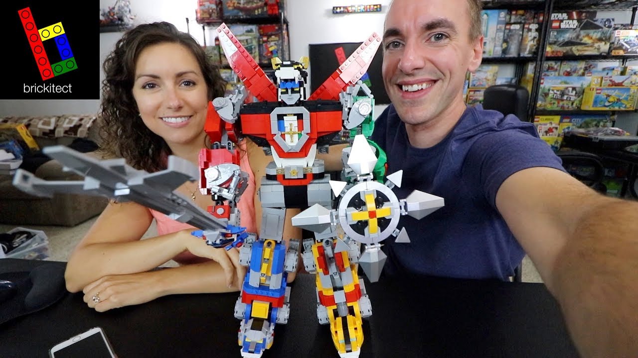 I BUILT LEGO IDEAS VOLTRON SET 21311!