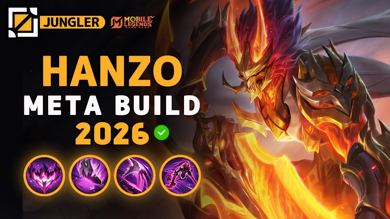 Hanzo NEW META Build 2026, Emblem, and Best Hero Counters | Mobile Legends