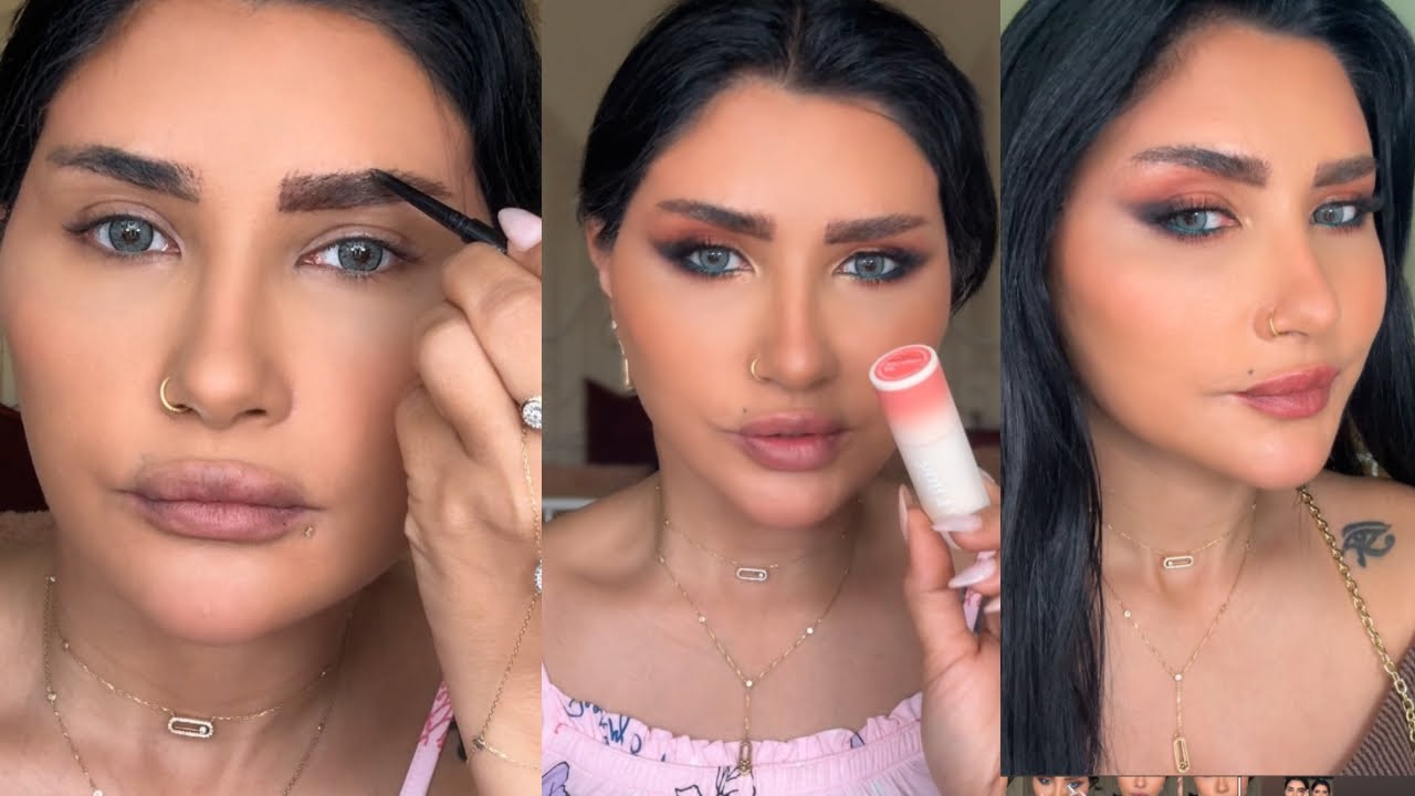 مكياج العيد ناعم و من غير ايلاينر