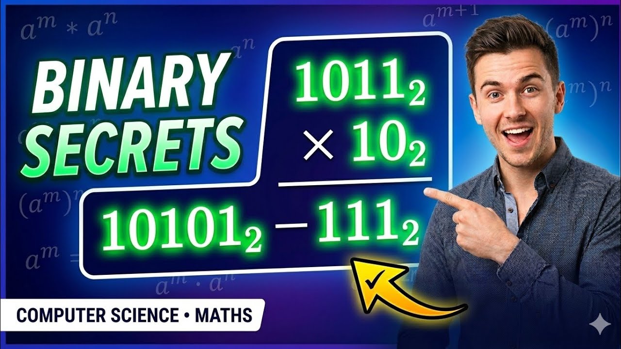 Binary Multiplication & Subtraction Made Easy: The Trick Every Student Must Know!