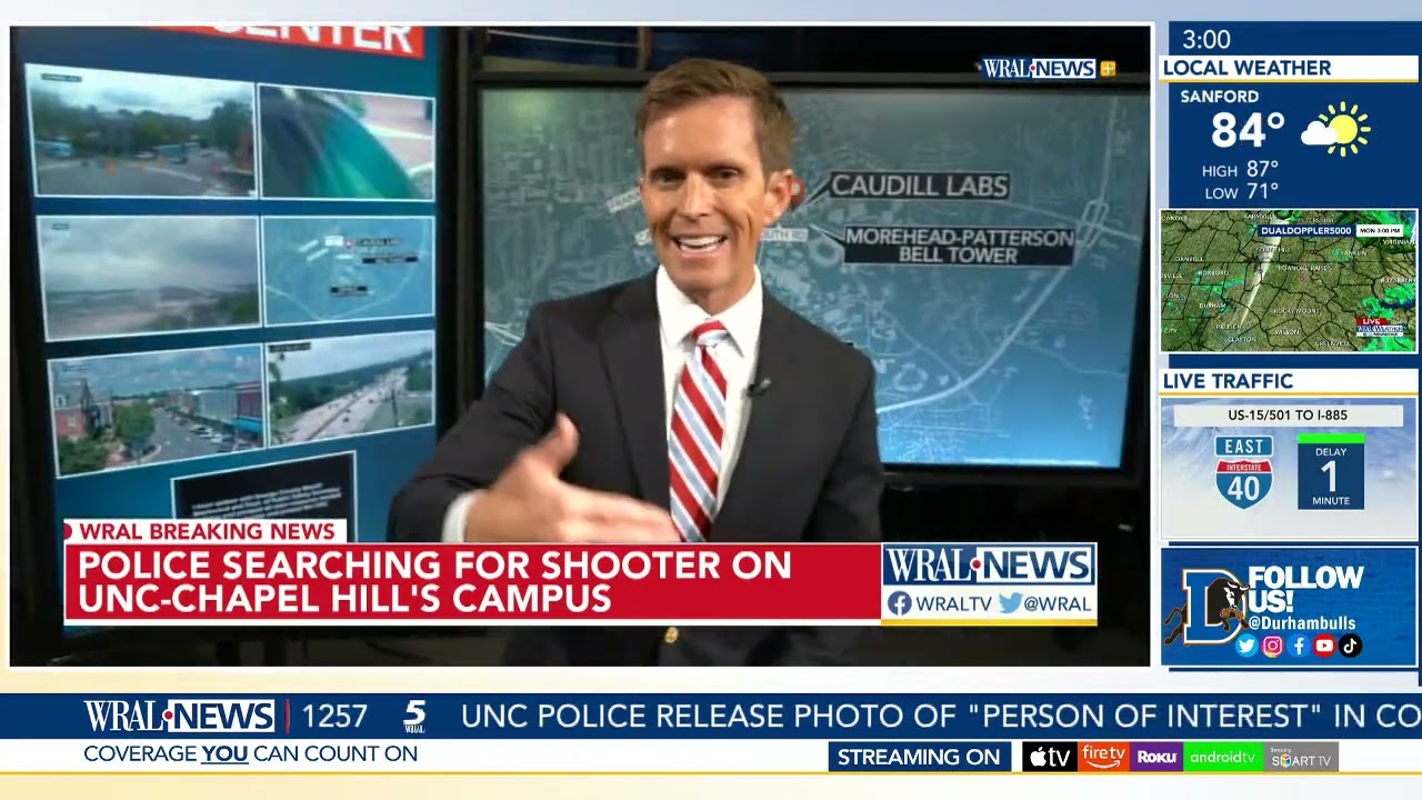 Update: Tailei Qi is the person of interest of the on campus UNC Shooting