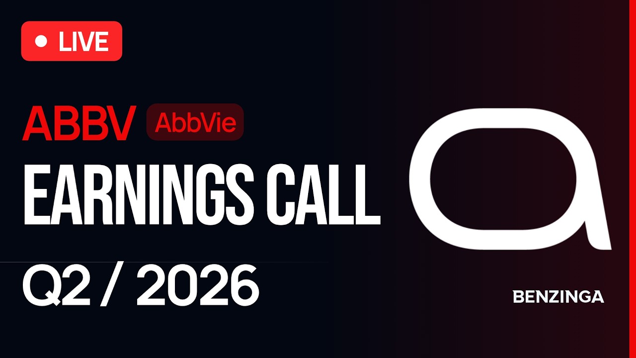 AbbVie Q2 FY26 Earnings Call | $ABBV | 🔴 WATCH LIVE