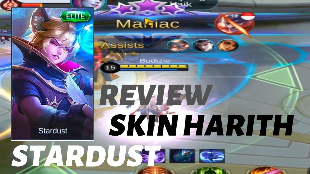 MANIAC PAKE SKIN HARITH STARDUST TERBARU! WAJIB BELI SKIN INI!