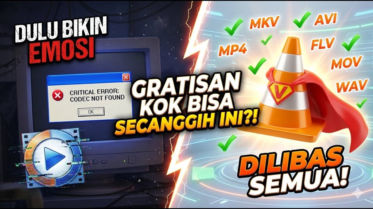 VLC - GRATISAN TAPI PERMALUKAN APLIKASI BERBAYAR!