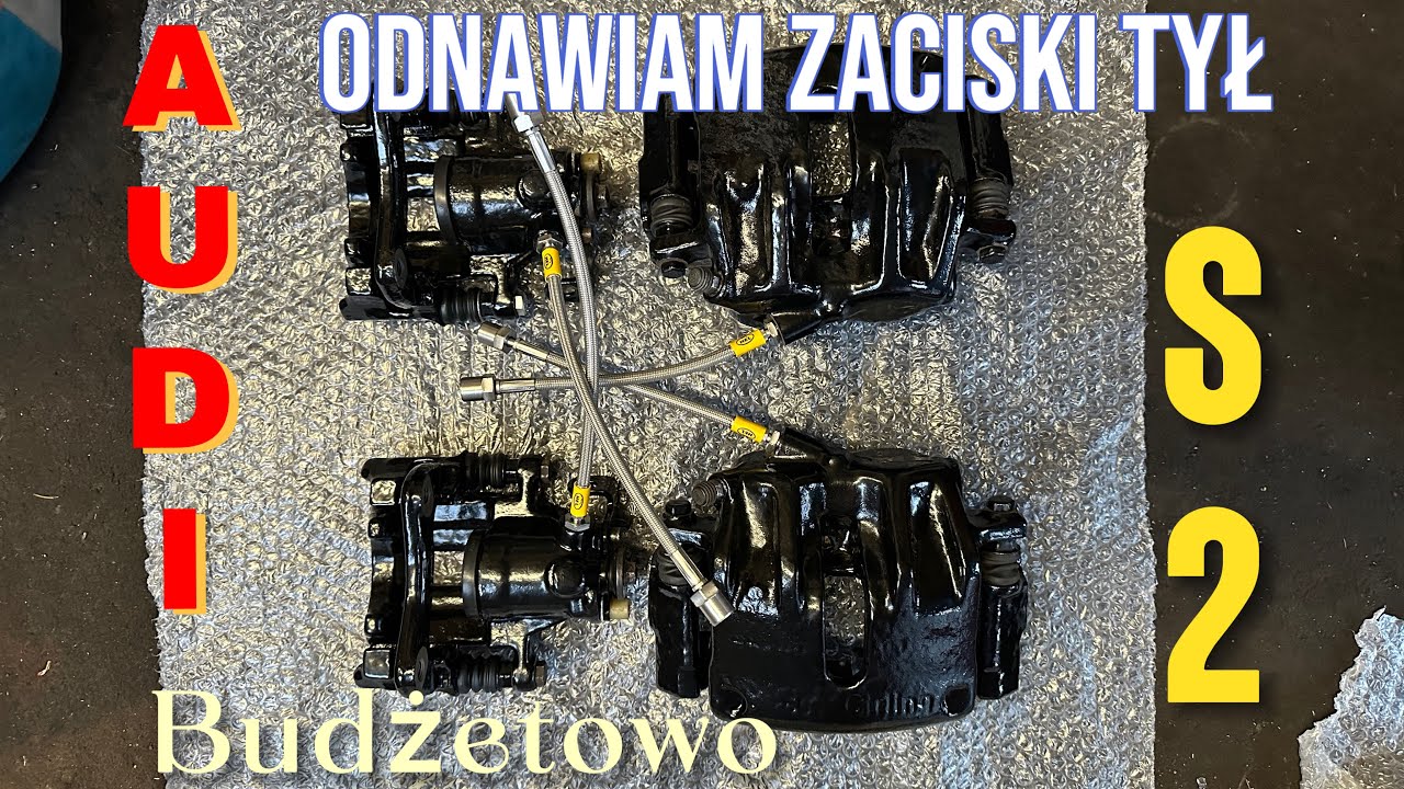 Audi S2 Avant 1 of 320 #17 jak odnowić zaciski tył. Kupiłem zestaw gumek i to zrobiłem ? Jan V8