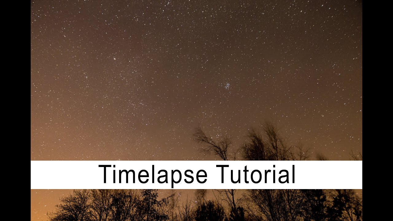 Timelapse Tutorial: How to shoot a timelapse video of the night sky with your DSLR